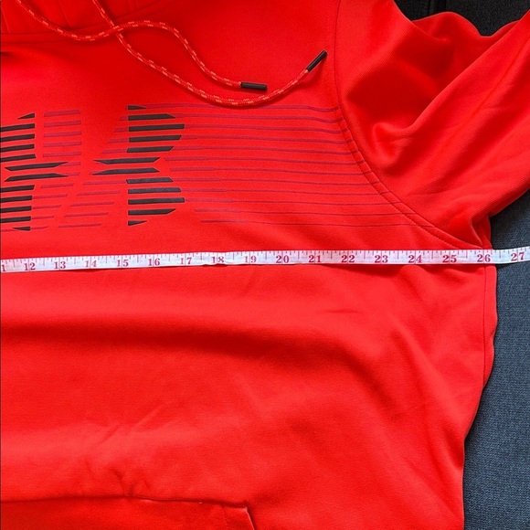 Under Armour Men's Bold orange Hoodie - Picture 10 of 12